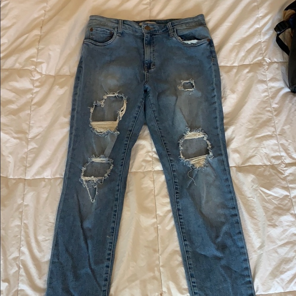 Nordstrom BP ripped boyfriend jeans
